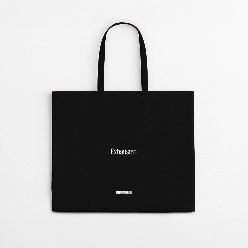 Totebag edición "Exhauted"